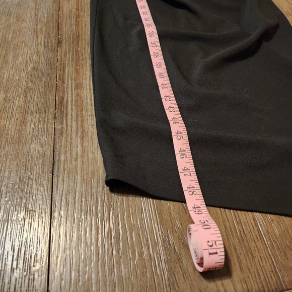 Nikki Lund Dida Funnel Neck Cocktail Dress NWT Black Med - Picture 3 of 12